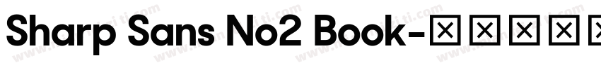 Sharp Sans No2 Book字体转换